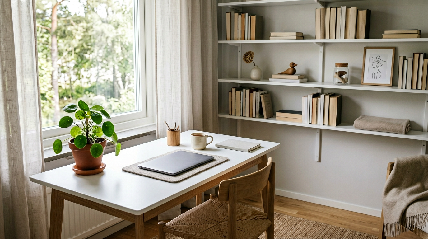 How to Design a Calm and Functional Home Office